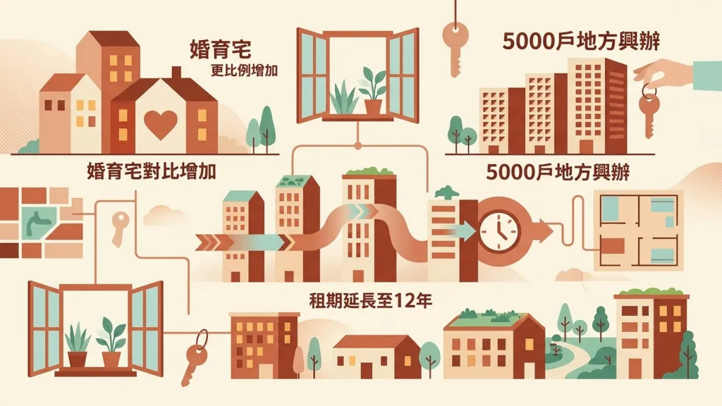 高雄社宅政見拋新招：規劃地方興辦5000戶、婚育宅比率升至4成、租期延長至12年
